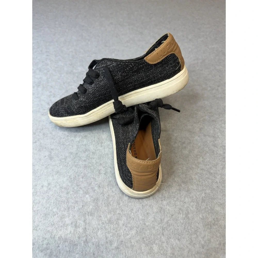 Lucky Brand Women's LK-Leigan Sneakers - Two Tone Black/Brown - US Size 6